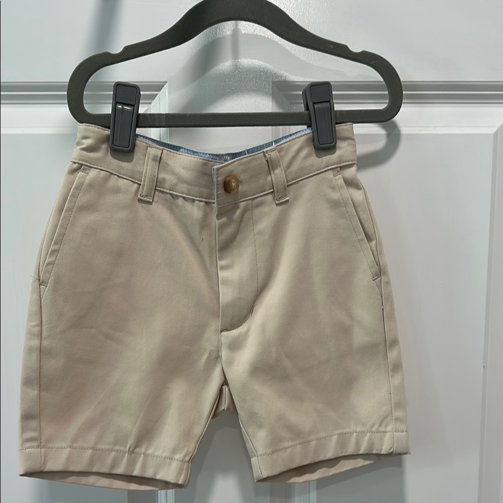Little English Modern Fit Khaki Twill shorts 4T
